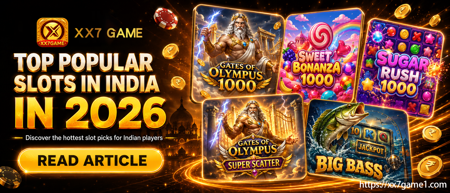 Top popular slots in India in 2026