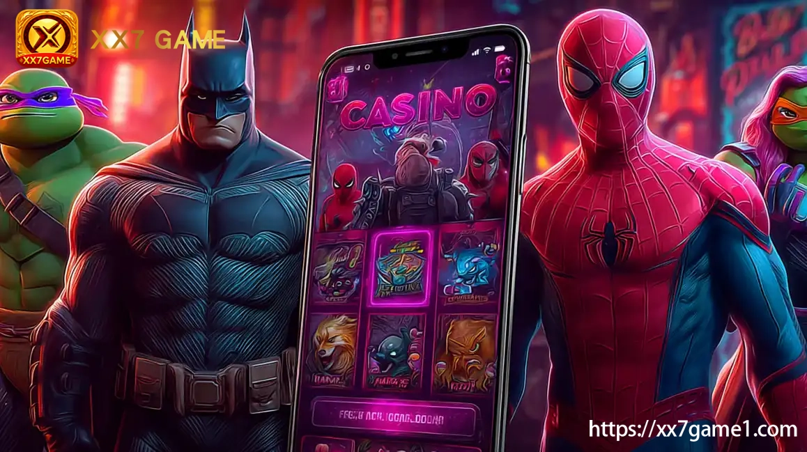 Superhero mobile casino games